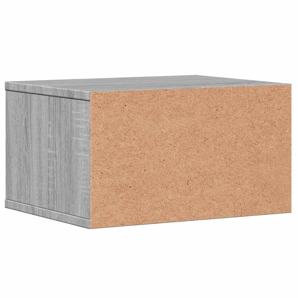 Tulostinteline harmaa Sonoma 40x32x22,5 cm tekninen puu