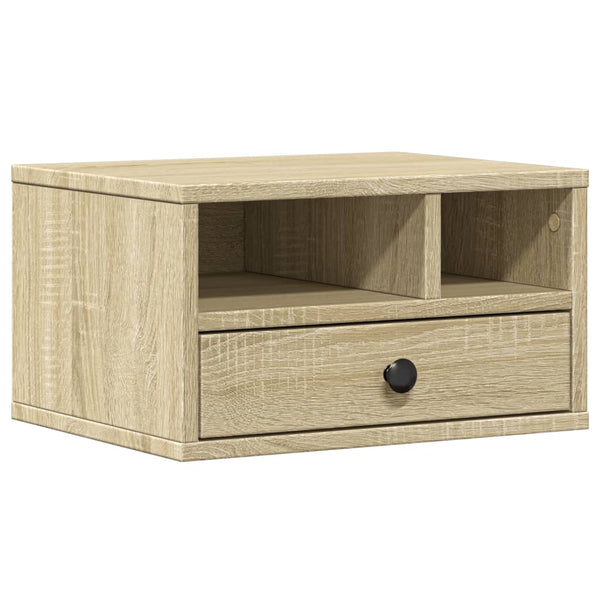 Tulostinteline Sonoma-tammi 40x32x22,5 cm tekninen puu