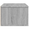 Tulostinteline harmaa Sonoma 40x32x22,5 cm tekninen puu
