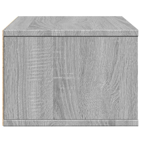 Tulostinteline harmaa Sonoma 40x32x22,5 cm tekninen puu
