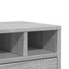Tulostinteline harmaa Sonoma 40x32x22,5 cm tekninen puu