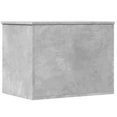 Säilytyslaatikko betoninharmaa 60x42x46 cm tekninen puu