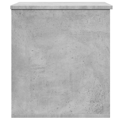 Säilytyslaatikko betoninharmaa 60x42x46 cm tekninen puu