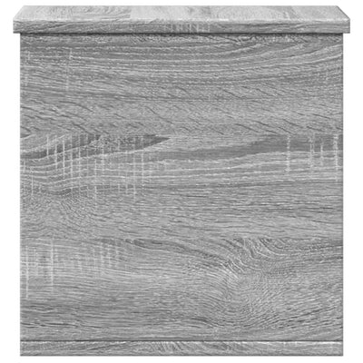 Säilytyslaatikko harmaa Sonoma 30x35x35 cm tekninen puu