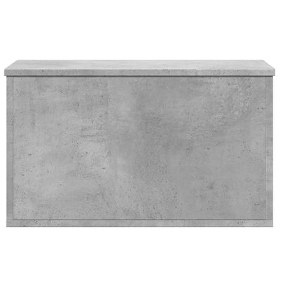 Säilytyslaatikko betoninharmaa 60x35x35 cm tekninen puu