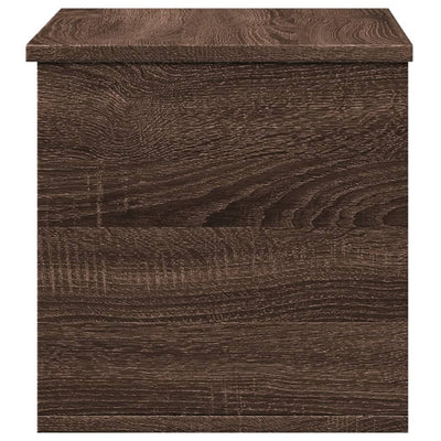 Säilytyslaatikko ruskea tammi 60x35x35 cm tekninen puu