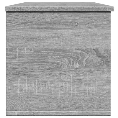 Säilytyslaatikko harmaa Sonoma 102x35x35 cm tekninen puu