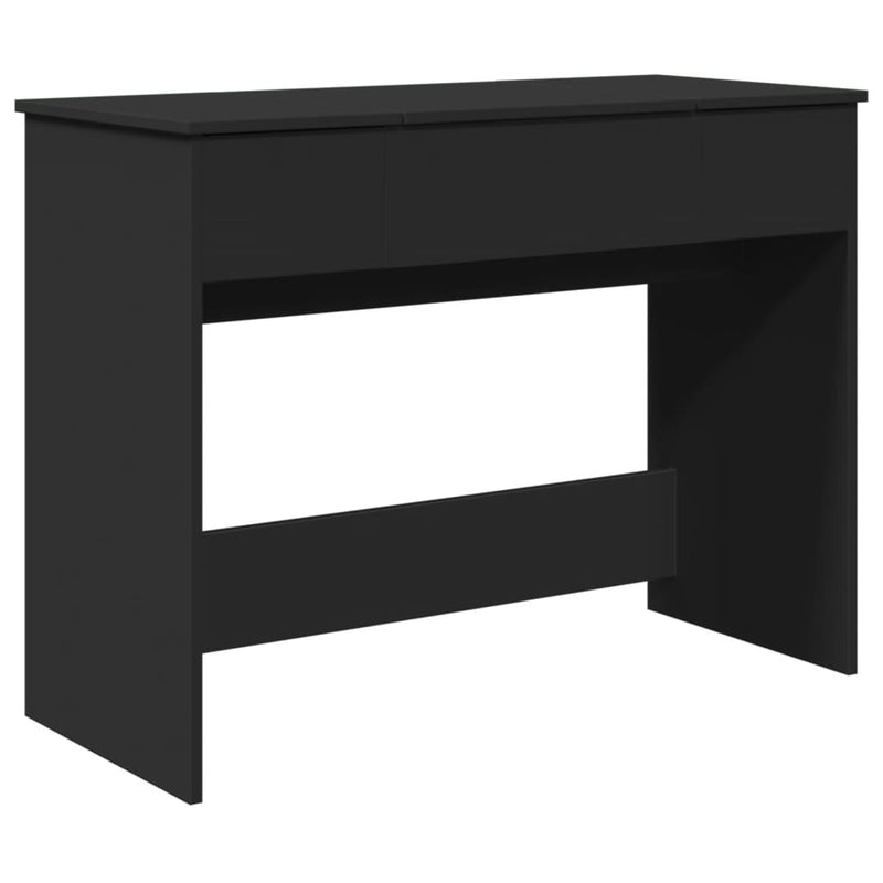 Musta peilipöytä Abigaiela 100x45x76cm