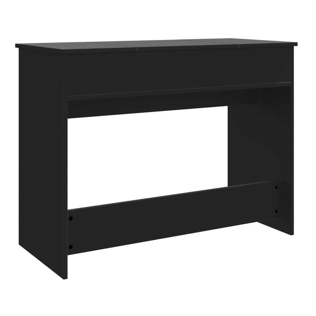 Musta peilipöytä Abigaiela 100x45x76cm