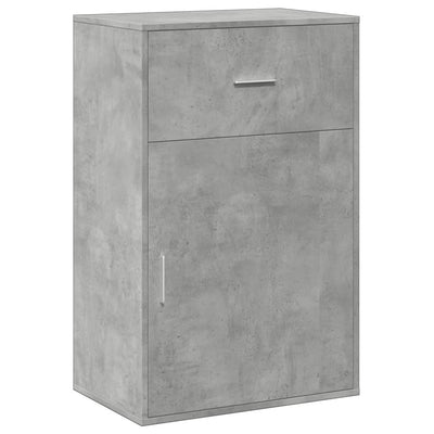Säilytyskaappi betoninharmaa 56,5x39x90 cm lastulevy