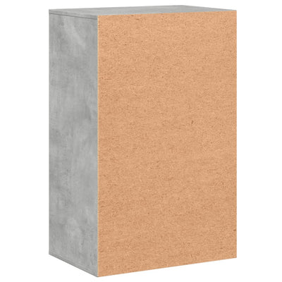 Säilytyskaappi betoninharmaa 56,5x39x90 cm lastulevy