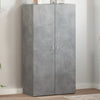 Arkistokaappi betoninharmaa 60x32x115 cm tekninen puu