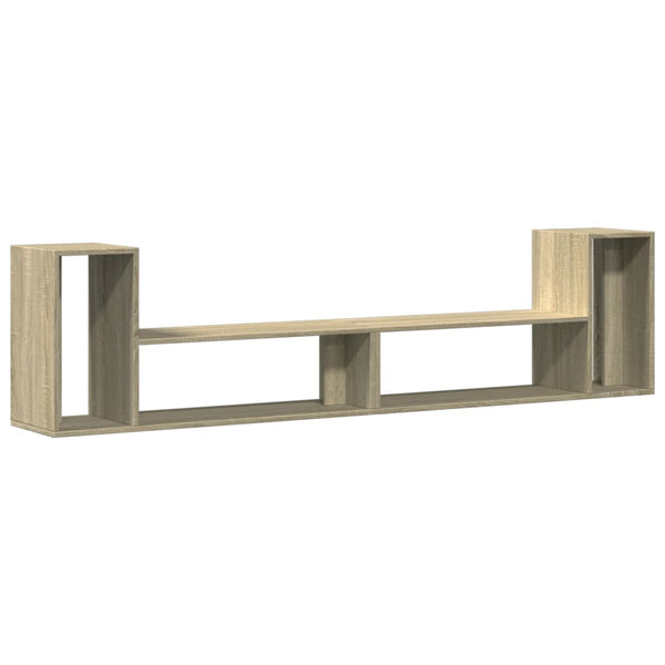 TV-tasot 2 kpl Sonoma-tammi 100x30x50 cm lastulevy