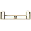 TV-tasot 2 kpl Sonoma-tammi 100x30x50 cm lastulevy