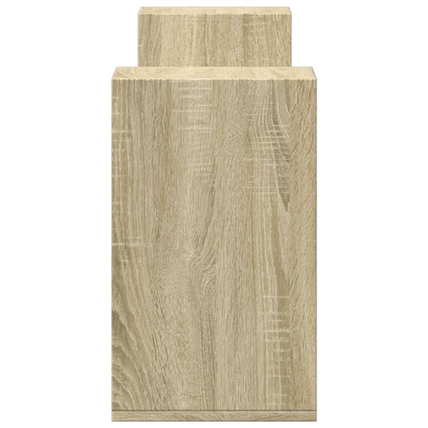 TV-tasot 2 kpl Sonoma-tammi 100x30x50 cm lastulevy