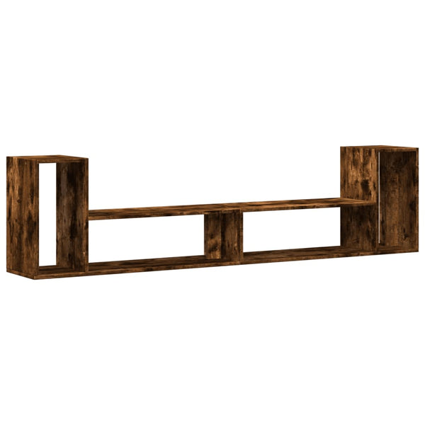 TV-tasot 2 kpl savutammi 100x30x50 cm tekninen puu