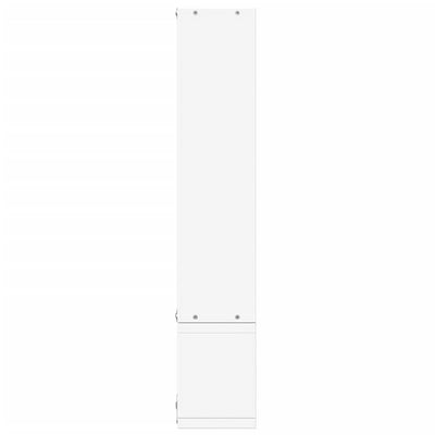 Valkoinen seinähylly Verga 96x12x64cm (puinen)