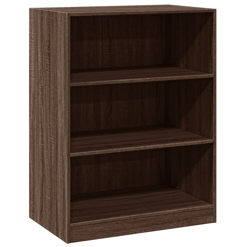 Ruskea tammi vaatekaappi Voisan 77x48x102cm (lastulevy)
