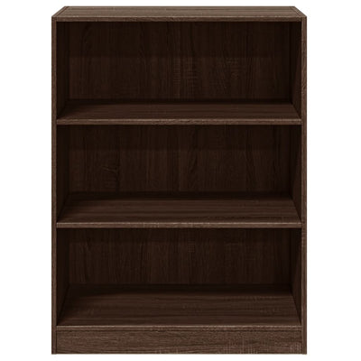 Vaatekaappi ruskea tammi 77x48x102 cm lastulevy