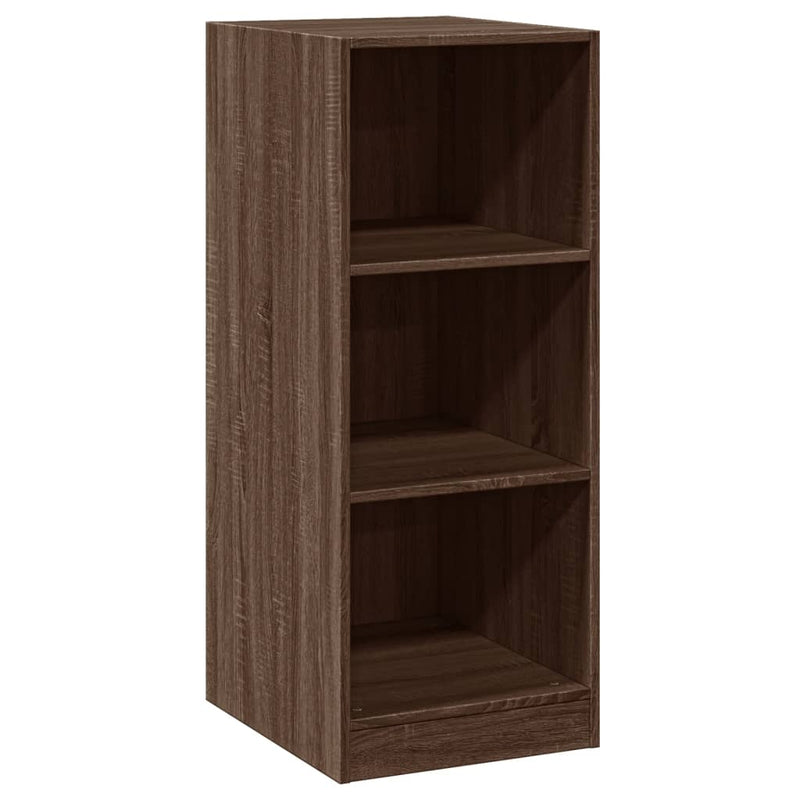 Ruskea tammi vaatekaappi Voisan 48x41x102cm (lastulevy)