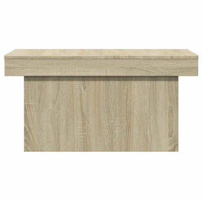 Sohvapöytä Sonoma-tammi 80x55x40 cm tekninen puu
