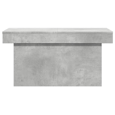 Sohvapöytä betoninharmaa 80x55x40 cm tekninen puu