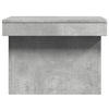 Betoninharmaa sohvapöytä Brittney 100x55x40cm (puinen)