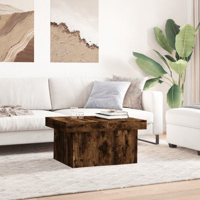 Sohvapöytä savutammi 100x55x40 cm tekninen puu