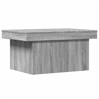 Sohvapöytä harmaa Sonoma 100x55x40 cm tekninen puu