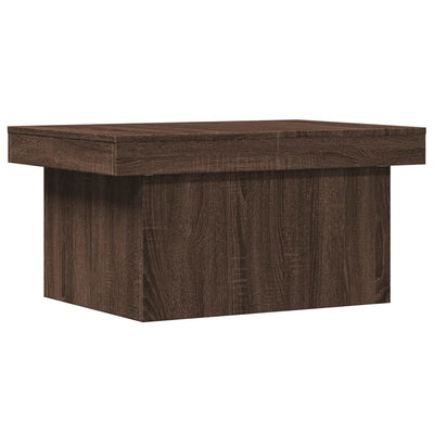 Sohvapöytä ruskea tammi 100x55x40 cm tekninen puu
