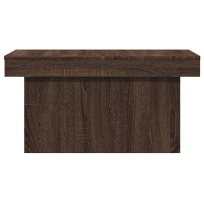 Sohvapöytä ruskea tammi 100x55x40 cm tekninen puu