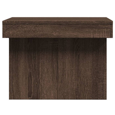 Sohvapöytä ruskea tammi 100x55x40 cm tekninen puu