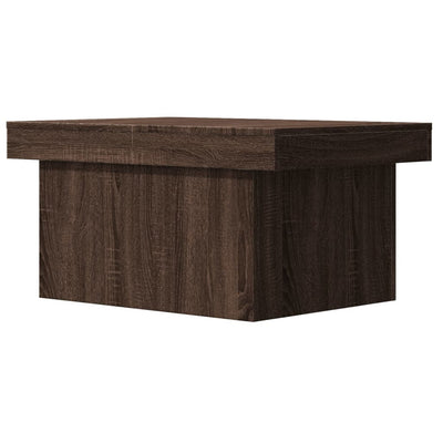 Sohvapöytä ruskea tammi 100x55x40 cm tekninen puu