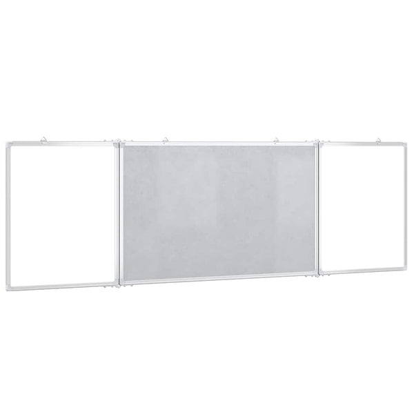 Magneettinen taitettava tussitaulu 160x60x1,7 cm cm alumiini
