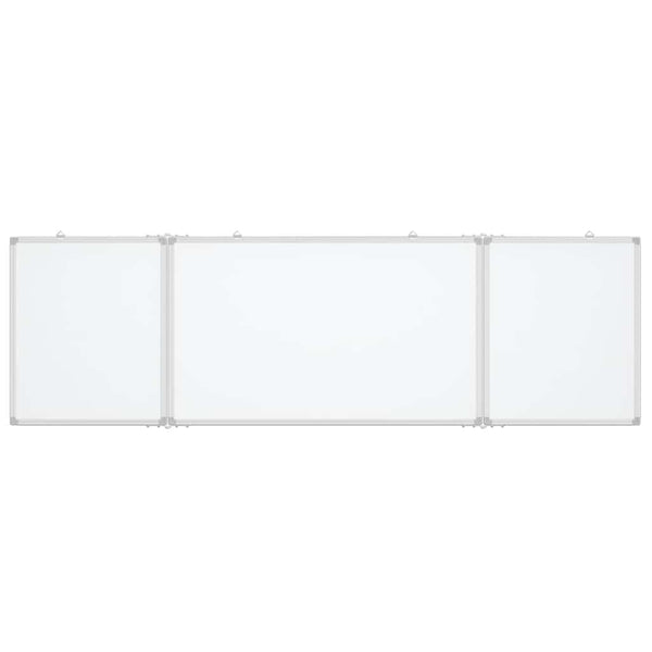 Magneettinen taitettava tussitaulu 200x60x1,7 cm cm alumiini