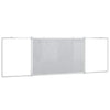 Magneettinen taitettava tussitaulu 200x60x1,7 cm cm alumiini