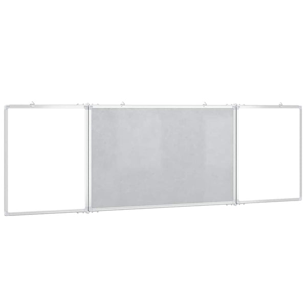 Magneettinen taitettava tussitaulu 200x60x1,7 cm cm alumiini