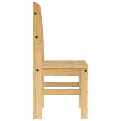 Ruokatuolit 2 kpl 40x46x99 cm täysi mänty