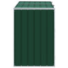 Vihreä wheelie bin säilytys kaksoisastioille Torres 144x81x113cm (teräs)