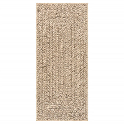 Matto ZIZUR 80x200 cm juuttityyli sisä- ja ulkokäyttöön