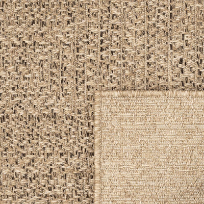 Matto ZIZUR 200x200 cm juuttityyli sisä- ja ulkokäyttöön