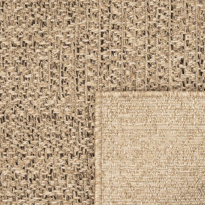 Matto ZIZUR 240x240 cm juuttityyli sisä- ja ulkokäyttöön