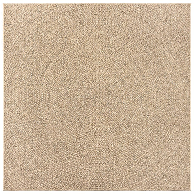 Matto ZIZUR 200x200 cm juuttityyli sisä- ja ulkokäyttöön