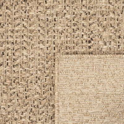 Matto ZIZUR 200x200 cm juuttityyli sisä- ja ulkokäyttöön
