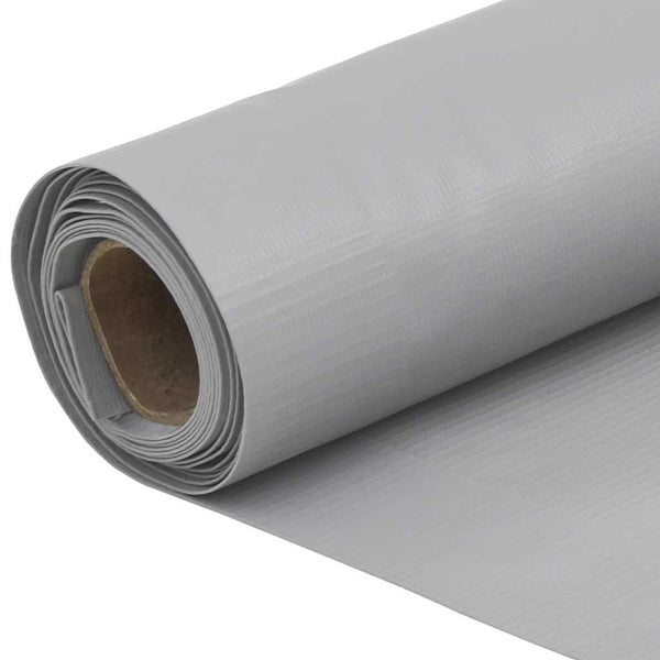 Parvekkeen yksityisyyssuoja harmaa 400x120 cm PVC