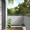 Parvekkeen yksityisyyssuoja harmaa 600x120 cm PVC