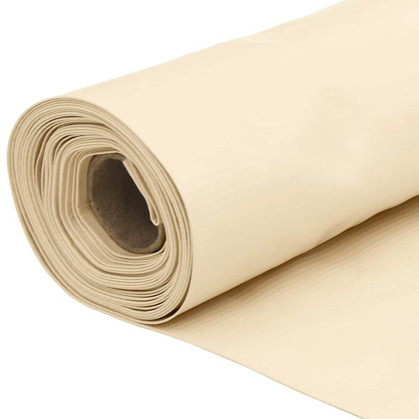 Parvekkeen yksityisyyssuoja kerma 300x120 cm PVC