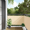 Parvekkeen yksityisyyssuoja kerma 300x120 cm PVC