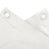 Parvekkeen yksityisyyssuoja valkoinen 700x120 cm PVC