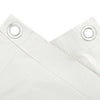 Parvekkeen yksityisyyssuoja valkoinen 800x120 cm PVC